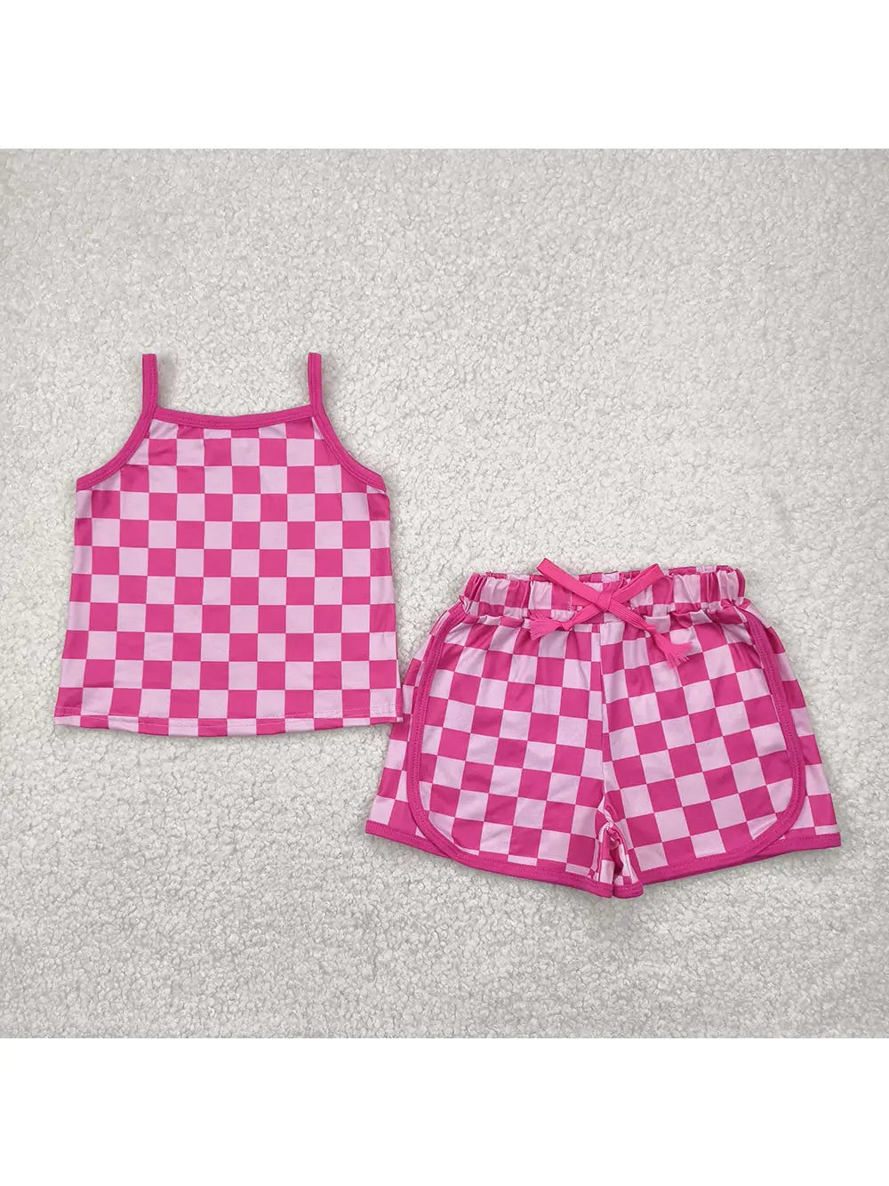 Checkered Set (Pink & Black)