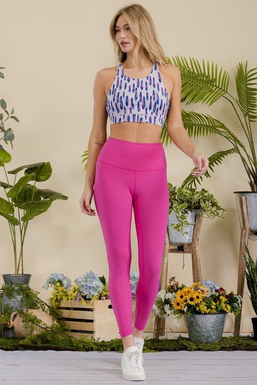 Pink Buttery Soft Legging