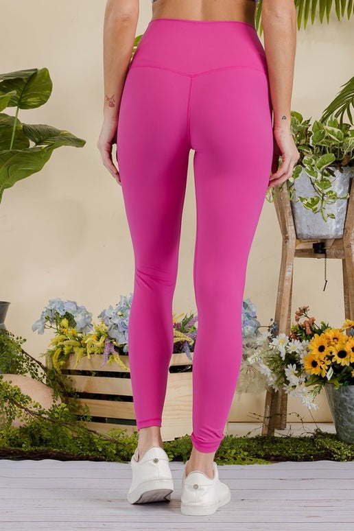 Pink Buttery Soft Legging
