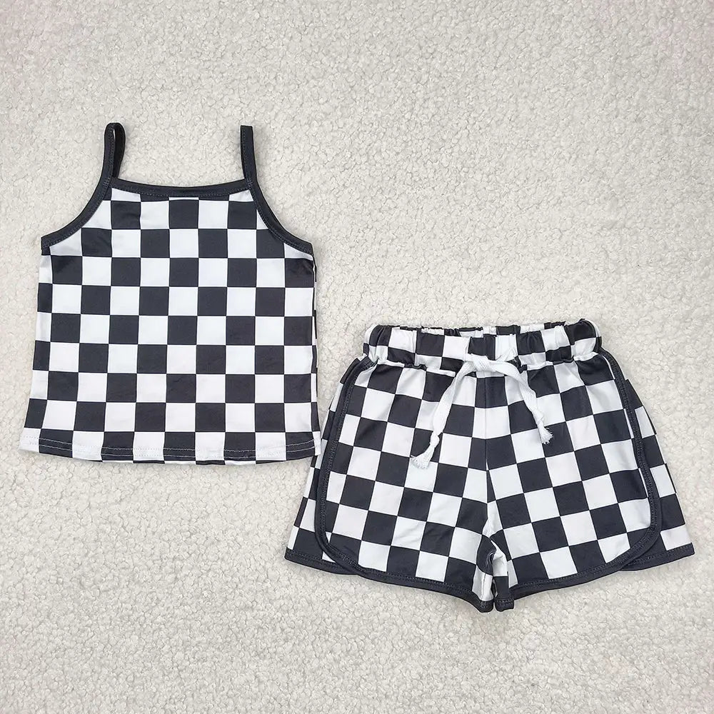 Checkered Set (Pink & Black)