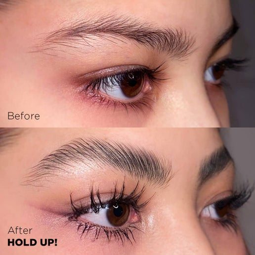 Hold up. Flexible brow wax