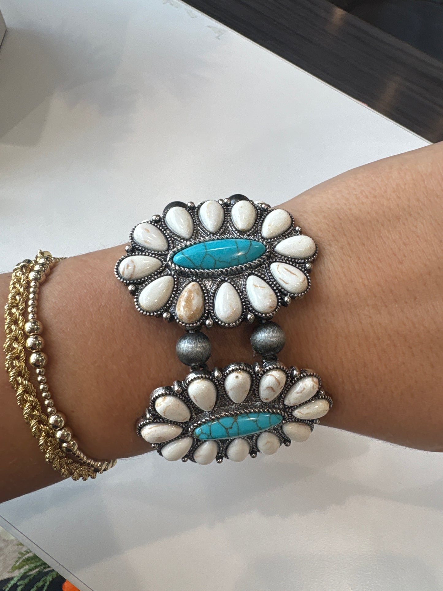 western stone bracelet