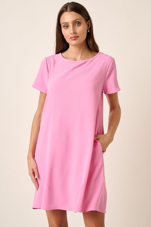 Bubble Gum Pink Air Flow Dress