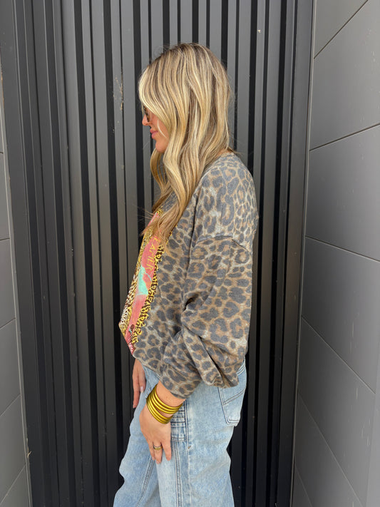 Cheetah dreamer long sleeve