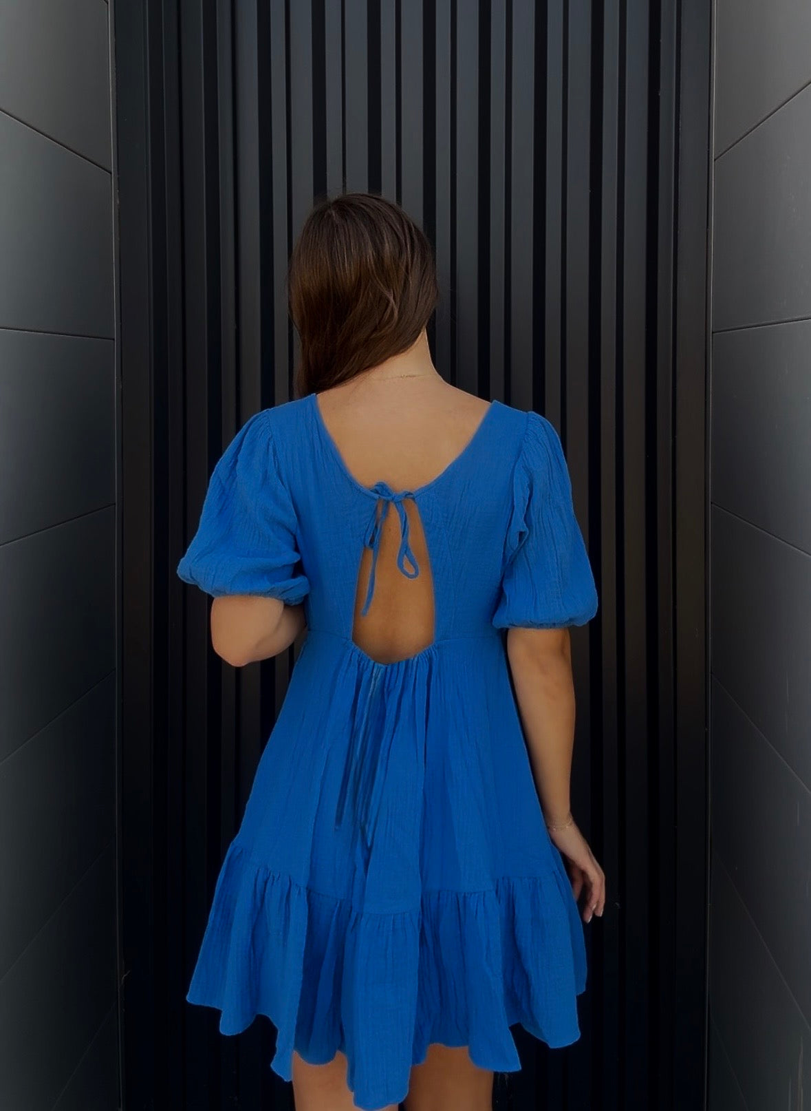 Penny Dress Blue
