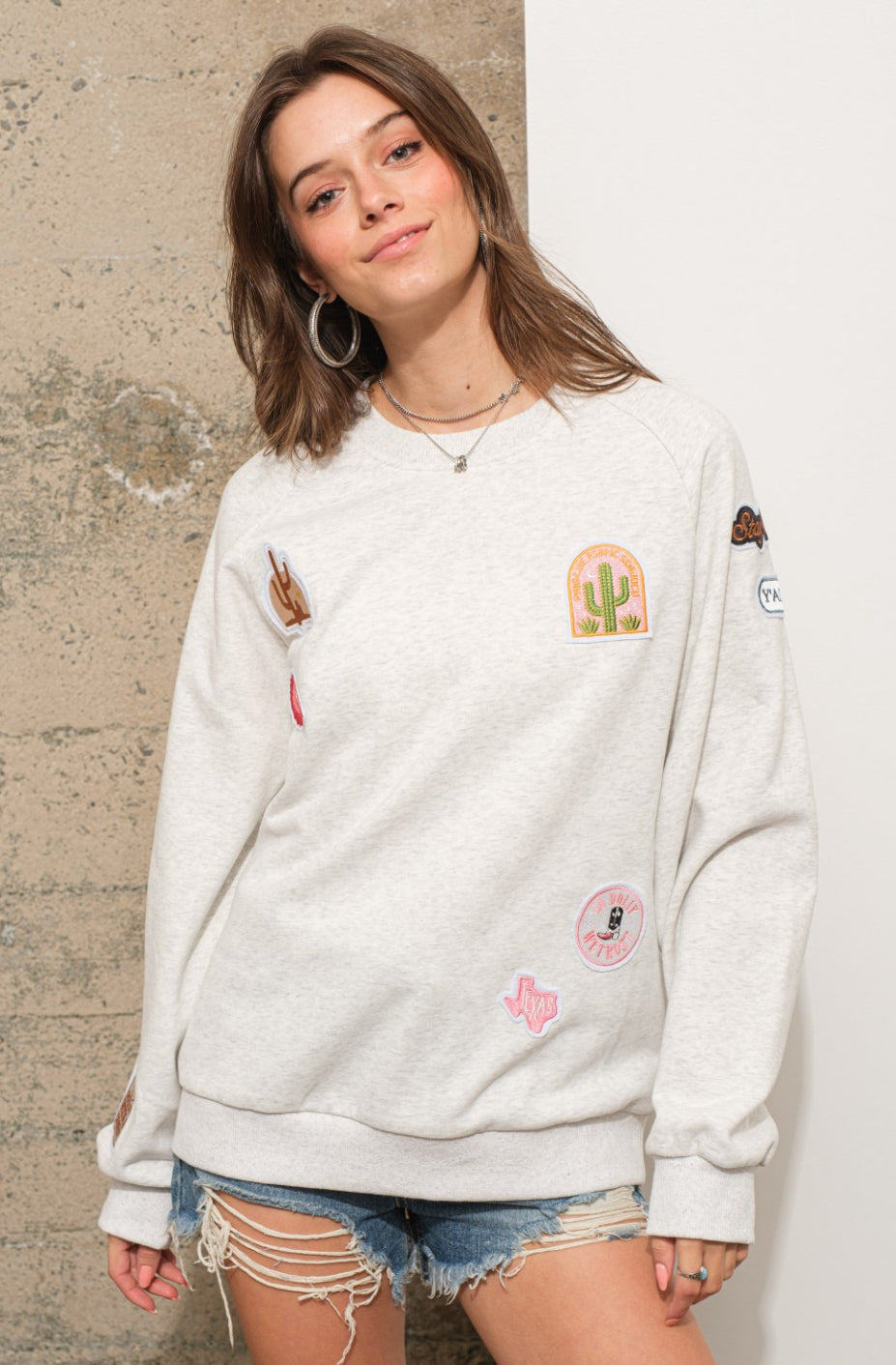 Western Patch Sweatshirt