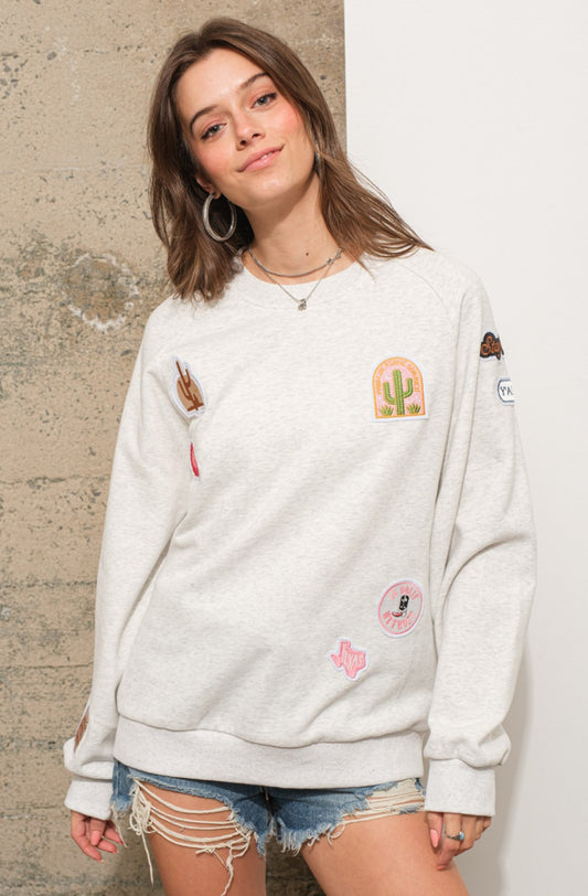 Western Patch Sweatshirt