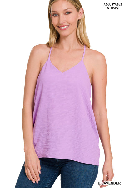 Adjustable V-Neck Cami (multiple colors available)