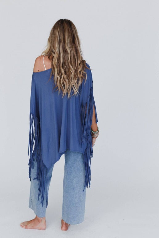 Showstopper Fringe Top (multiple colors)