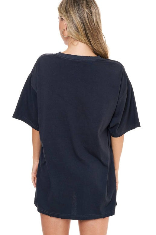 Black Oversized Tee