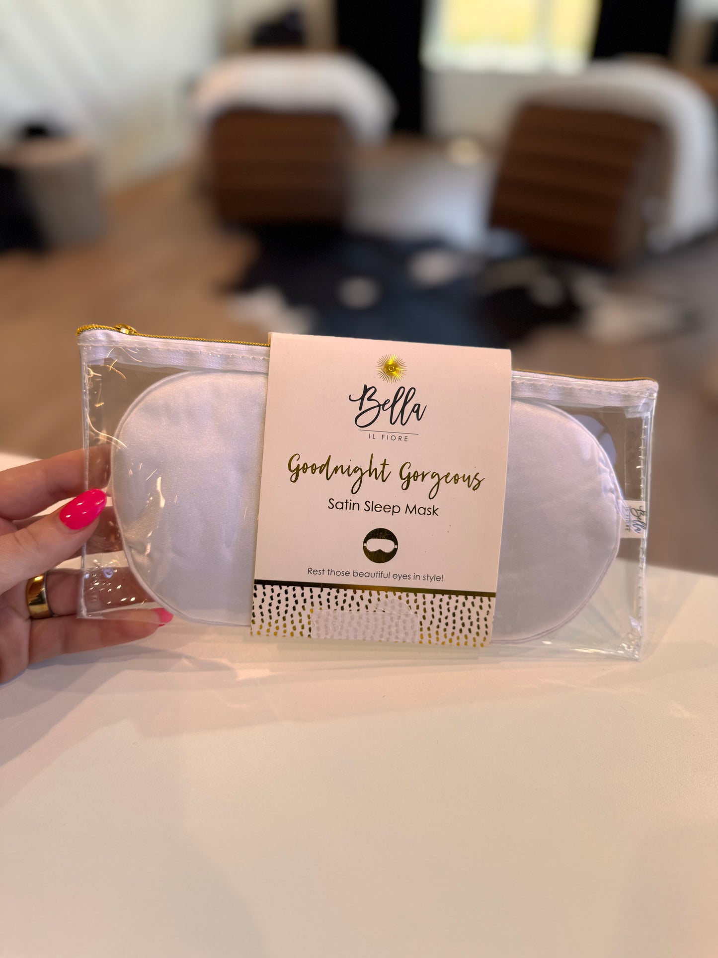 Satin sleep mask