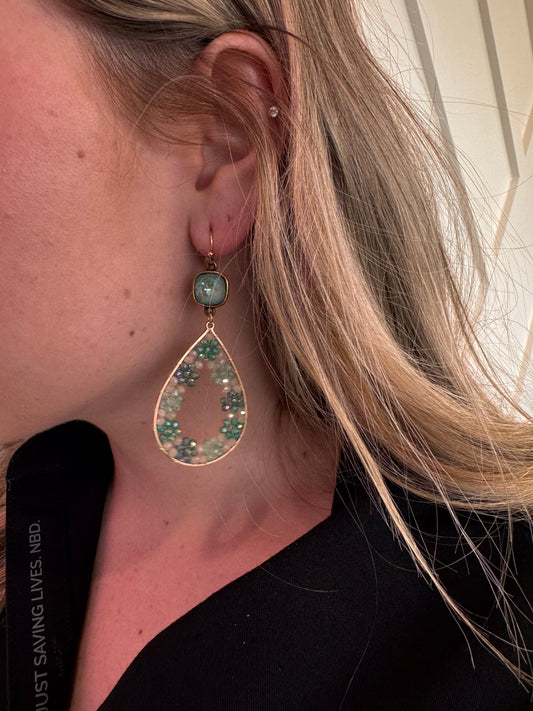 Desert Sunrise Statement Earrings