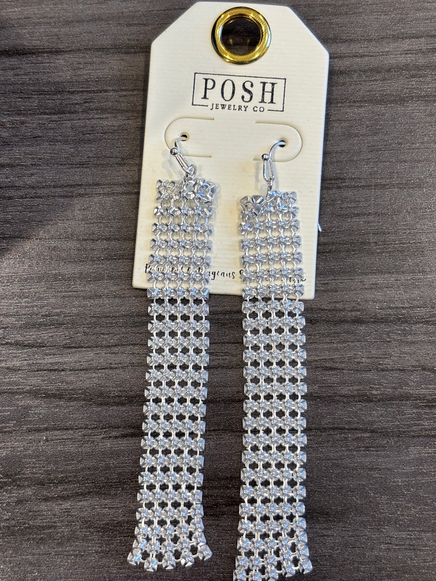 Rhinestone Dangle Earrings