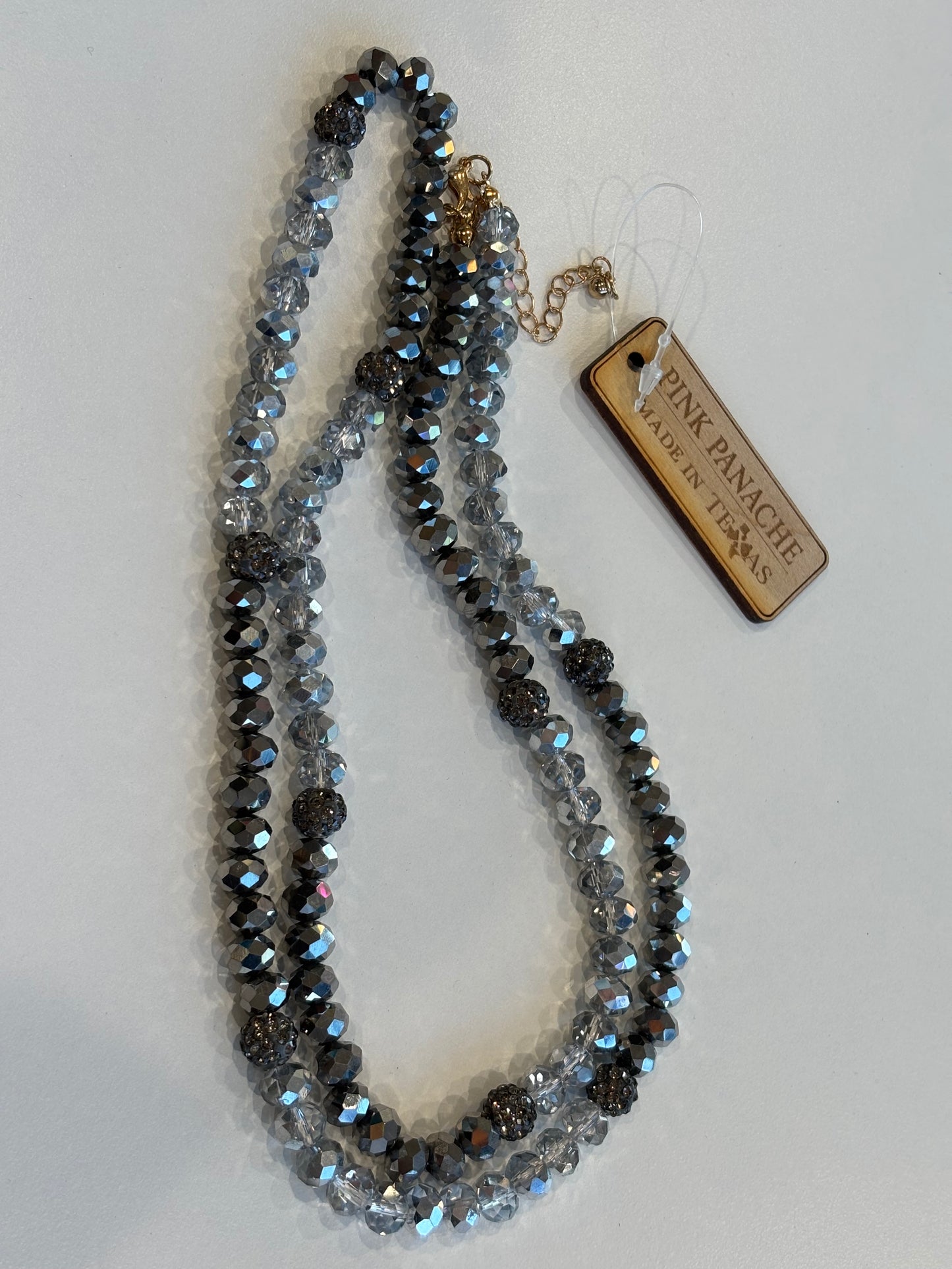 Silver Beaded Necklace