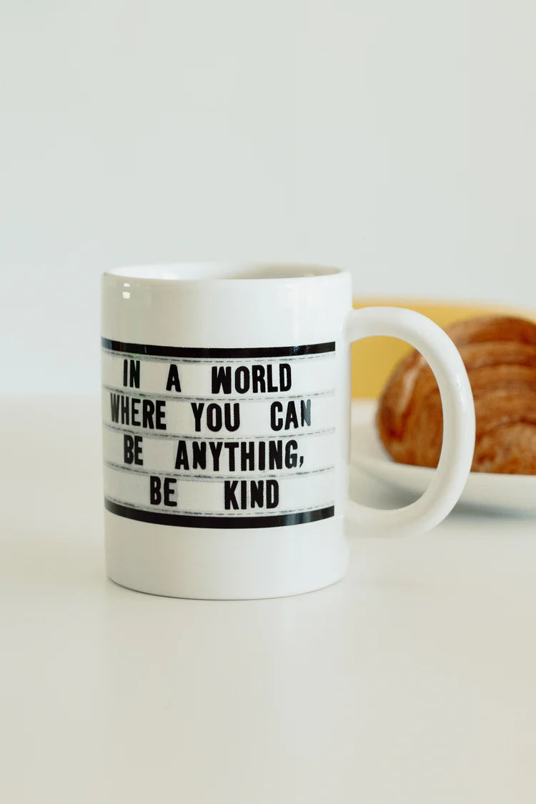 Be kind coffee mug