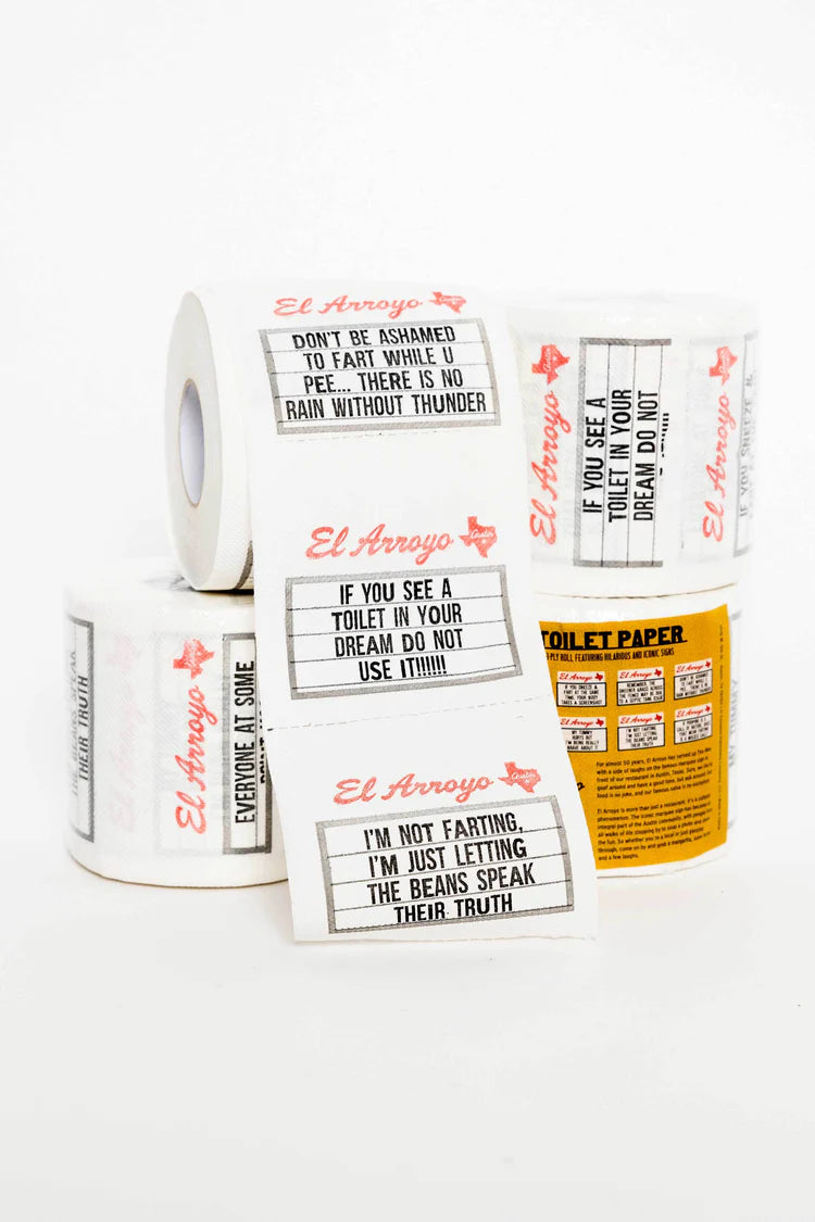 Toilet paper - poop jokes