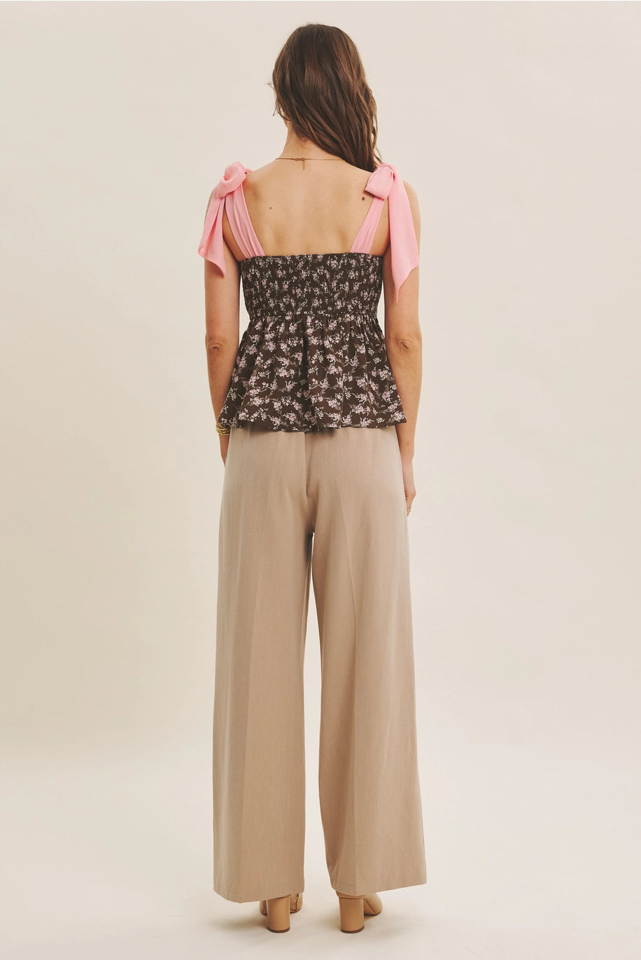 Romantic Floral Flowy Blouse