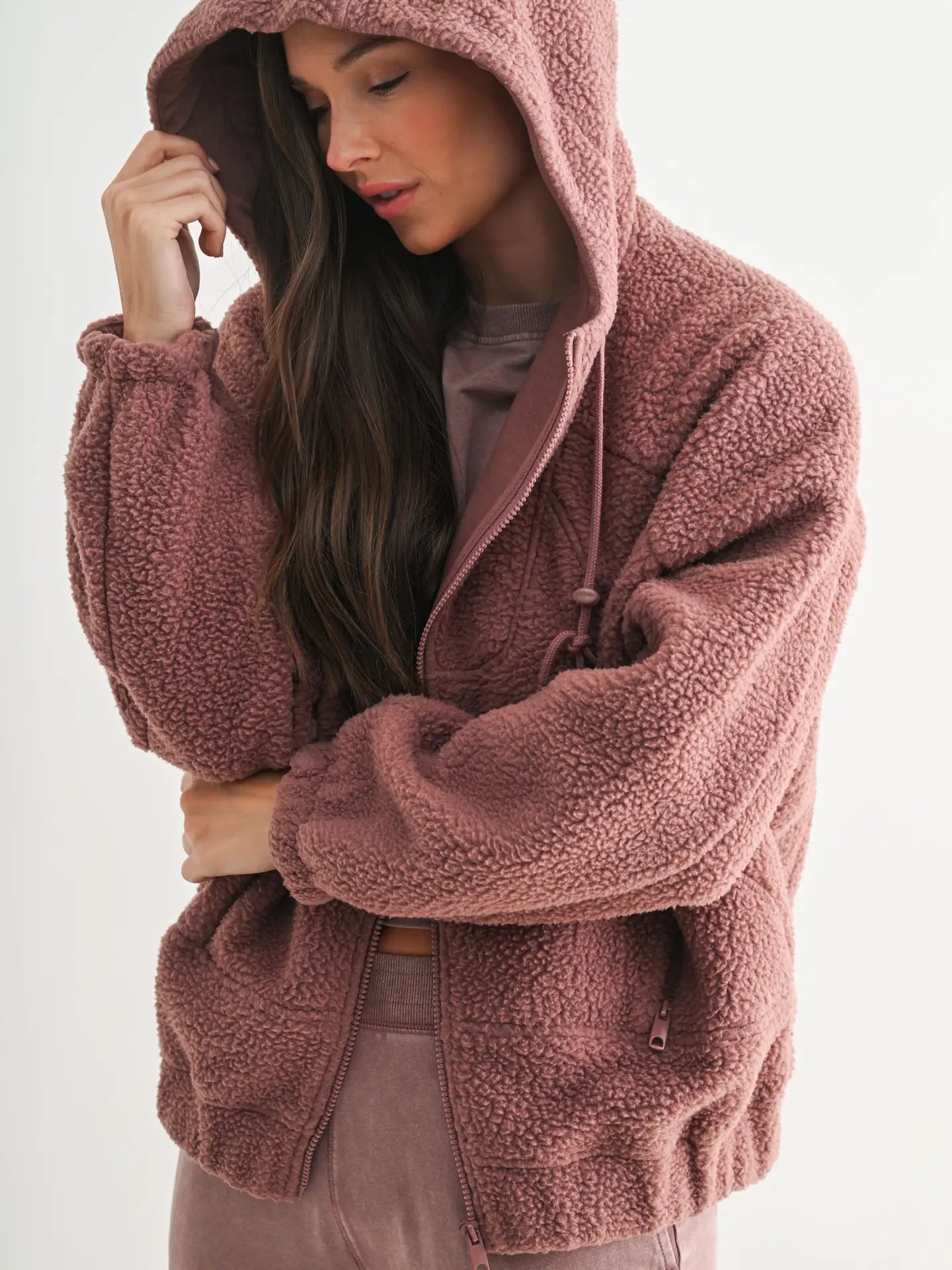 Fleece Zip Up Jacket