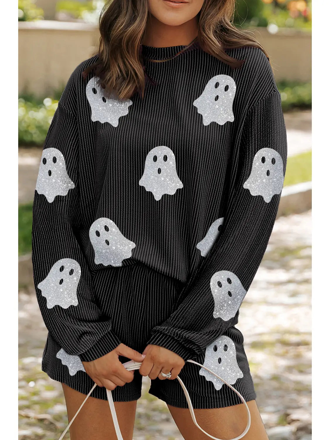 Sequin Ghost Two Piece Set