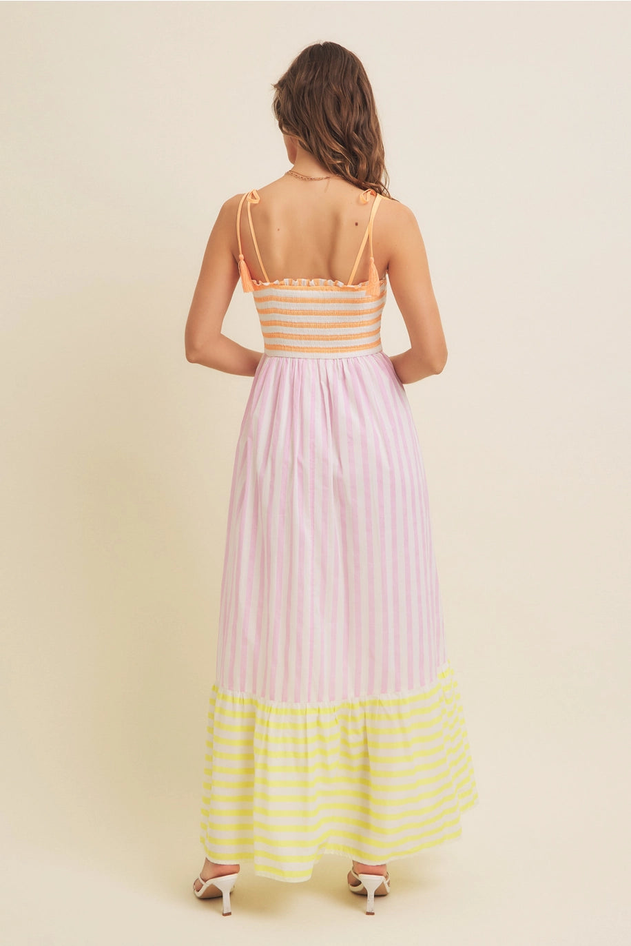 Sherbert Multi Color Dress