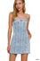 Spaghetti Strap Jean dress