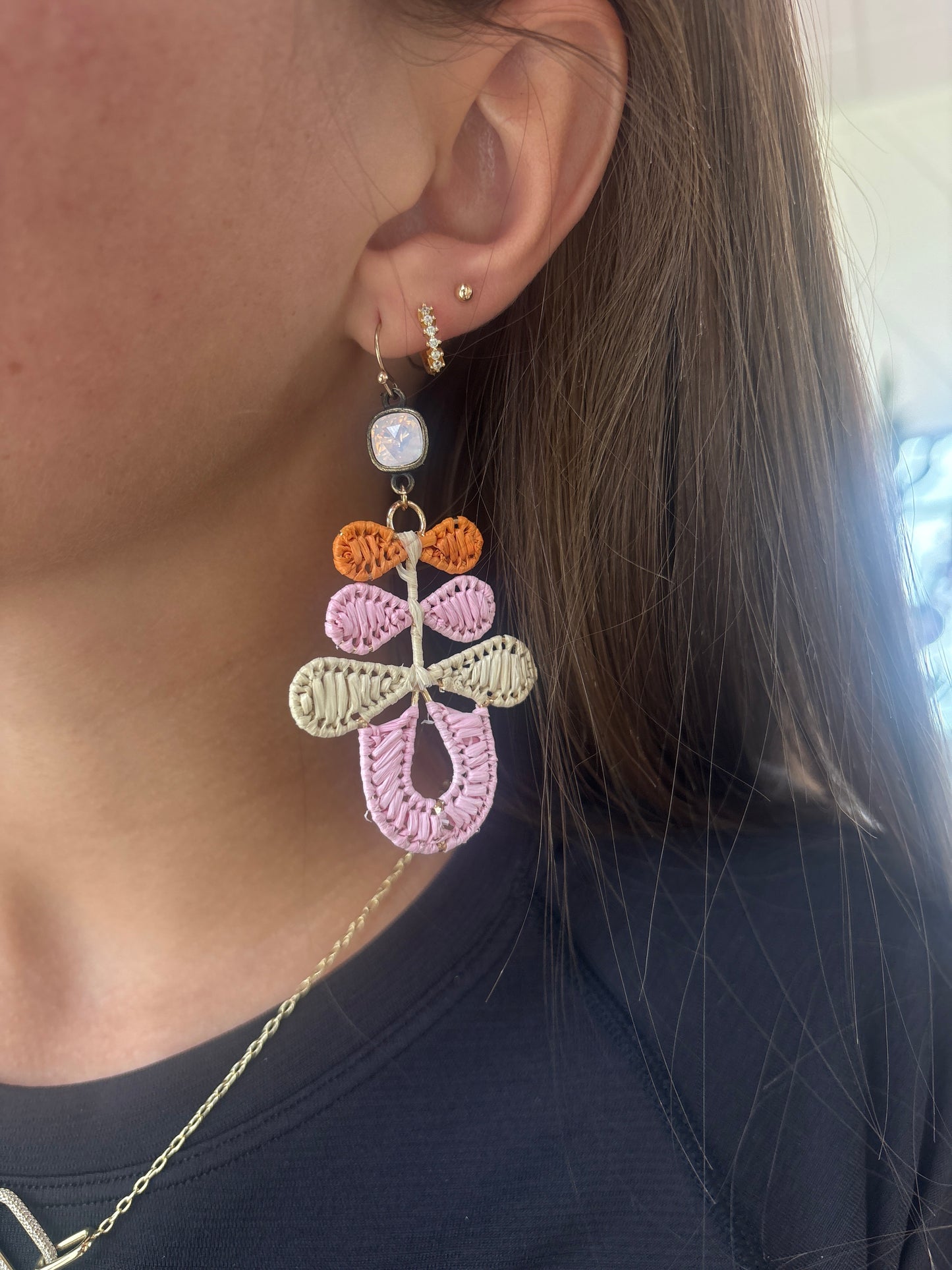 Summer sunset earrings