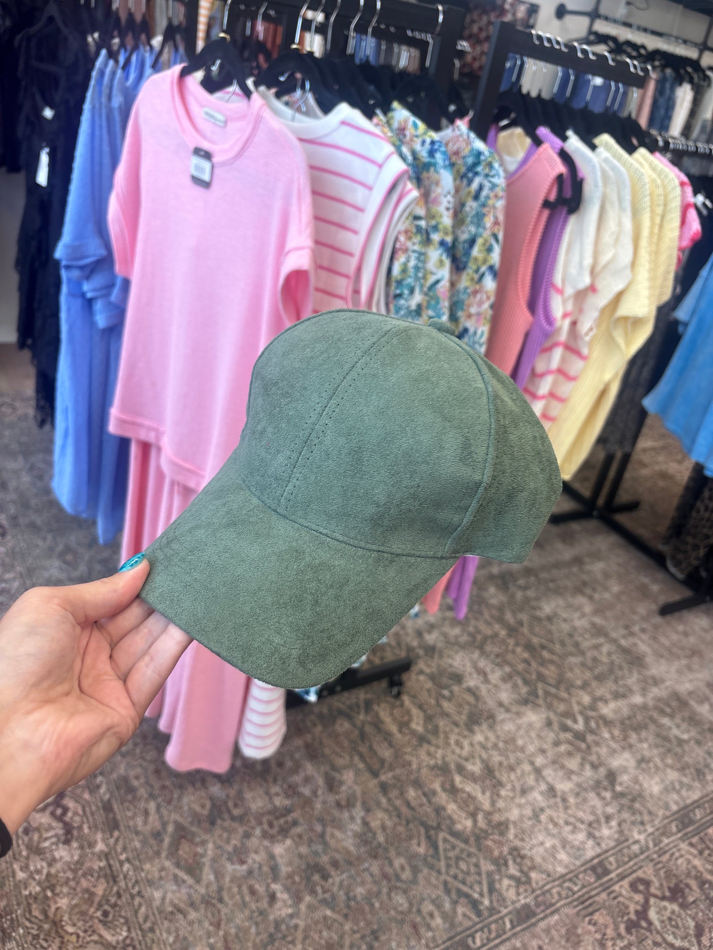 Classic Suede Baseball Cap