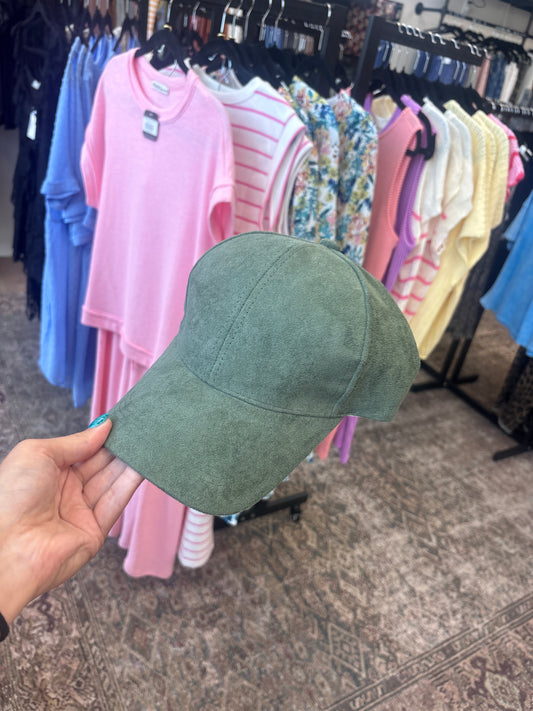 Classic Suede Baseball Cap