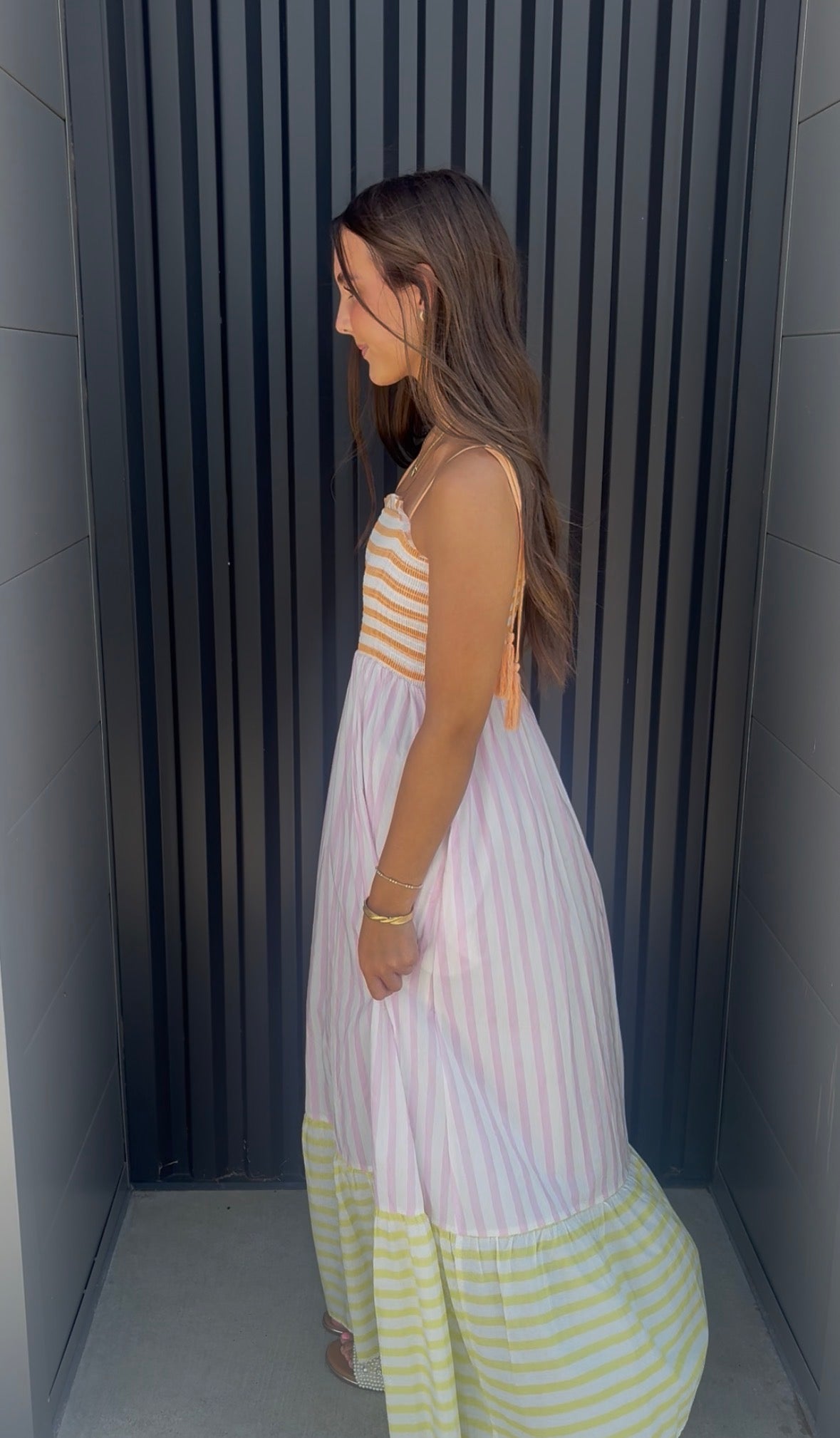 Sherbert Multi Color Dress