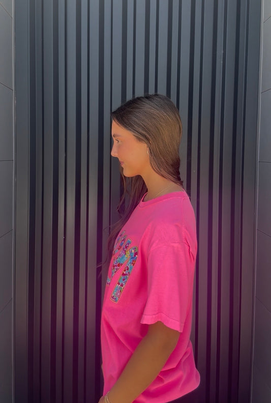 Hot Pink Amen T-Shirt
