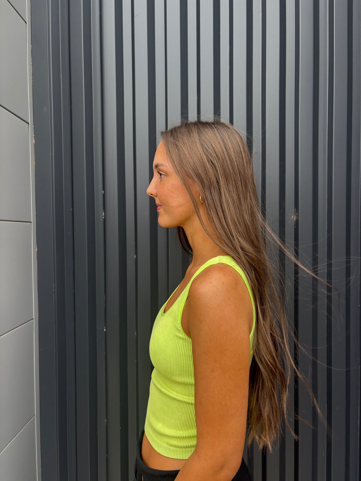 Stonewashed Reversible Ribbed Tank (multiple colors)