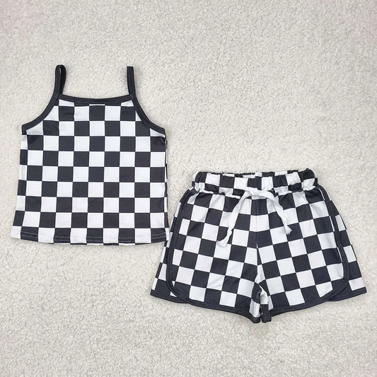 Checkered Set (Pink & Black)