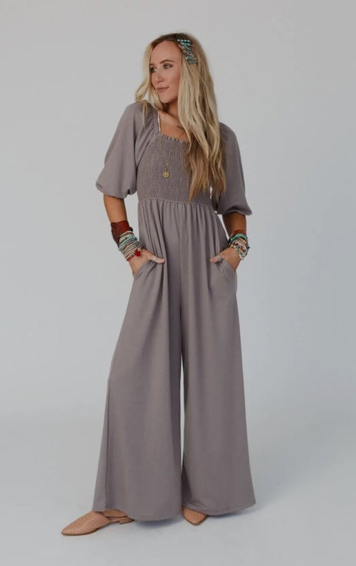 Coco Smocked Jumpsuit