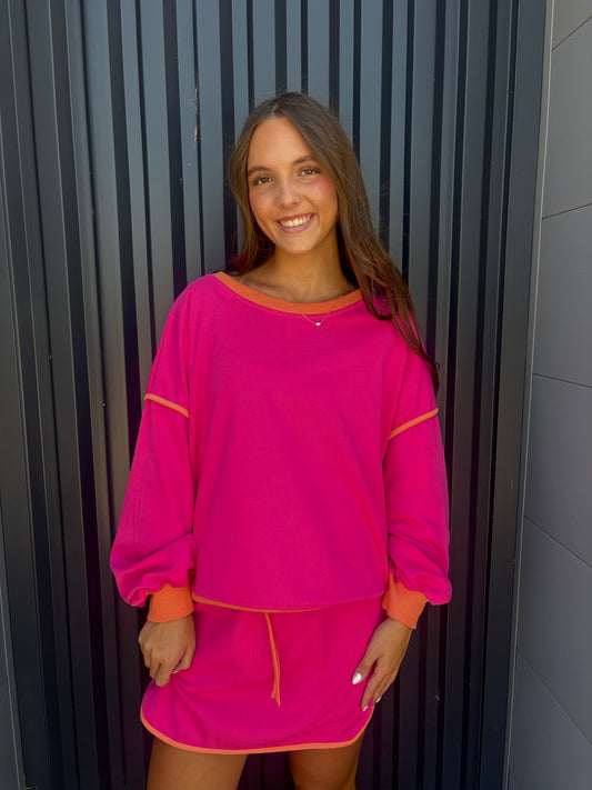 Pink + Orange set