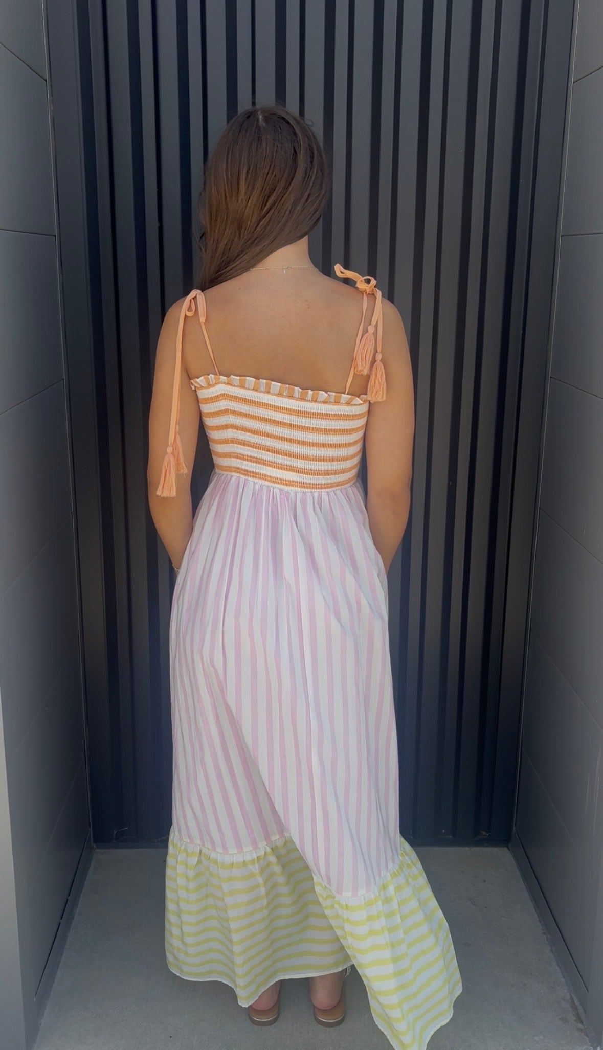 Sherbert Multi Color Dress