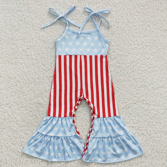 American Flag Bell Bottom Jumpsuit