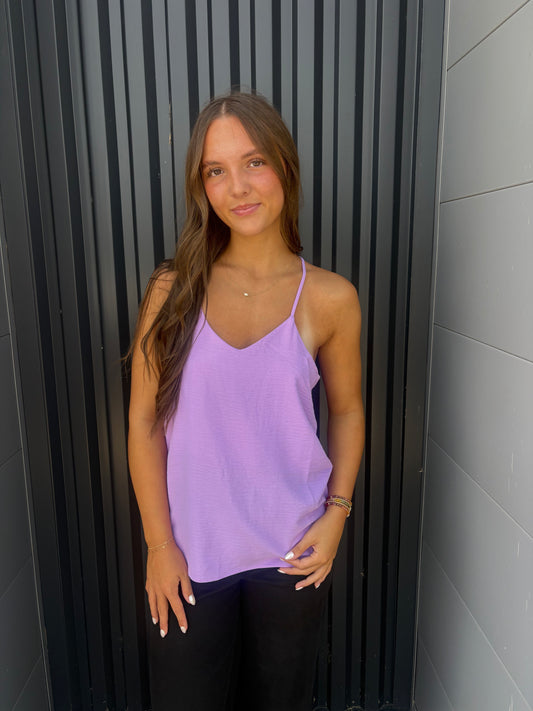 Adjustable V-Neck Cami (multiple colors available)