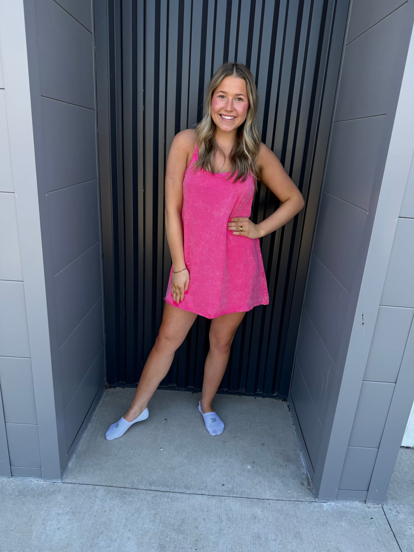 Spaghetti Strap Dress (Assorted Colors)