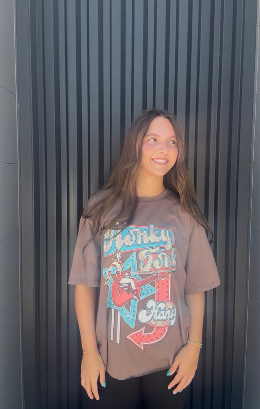 Honky Tonk Honey Graphic T-Shirt