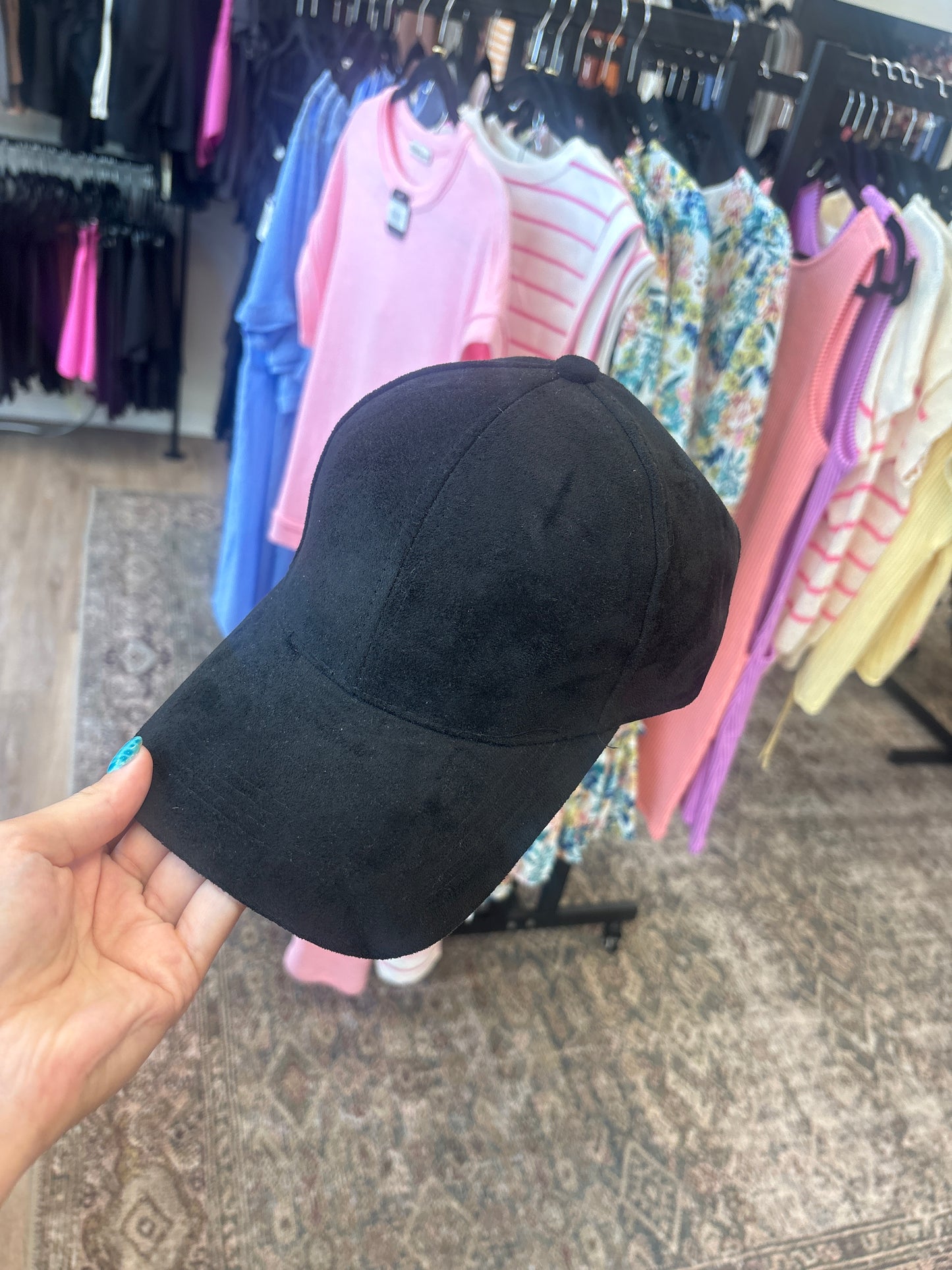 Classic Suede Baseball Cap