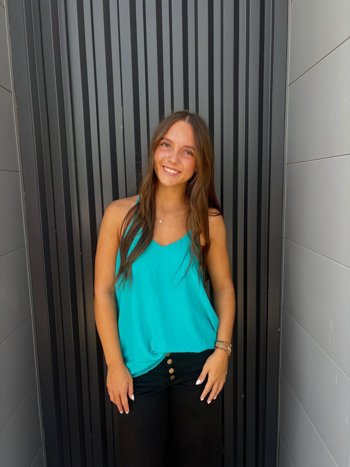 Adjustable V-Neck Cami (multiple colors available)
