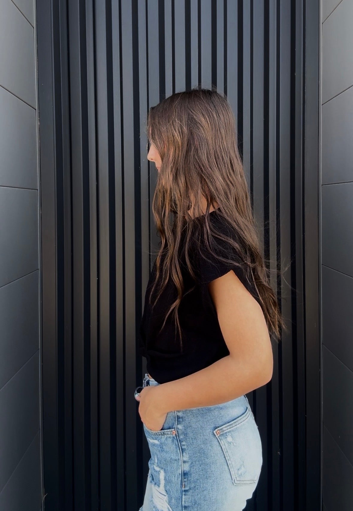 Iana Short Sleeve Knotted Top