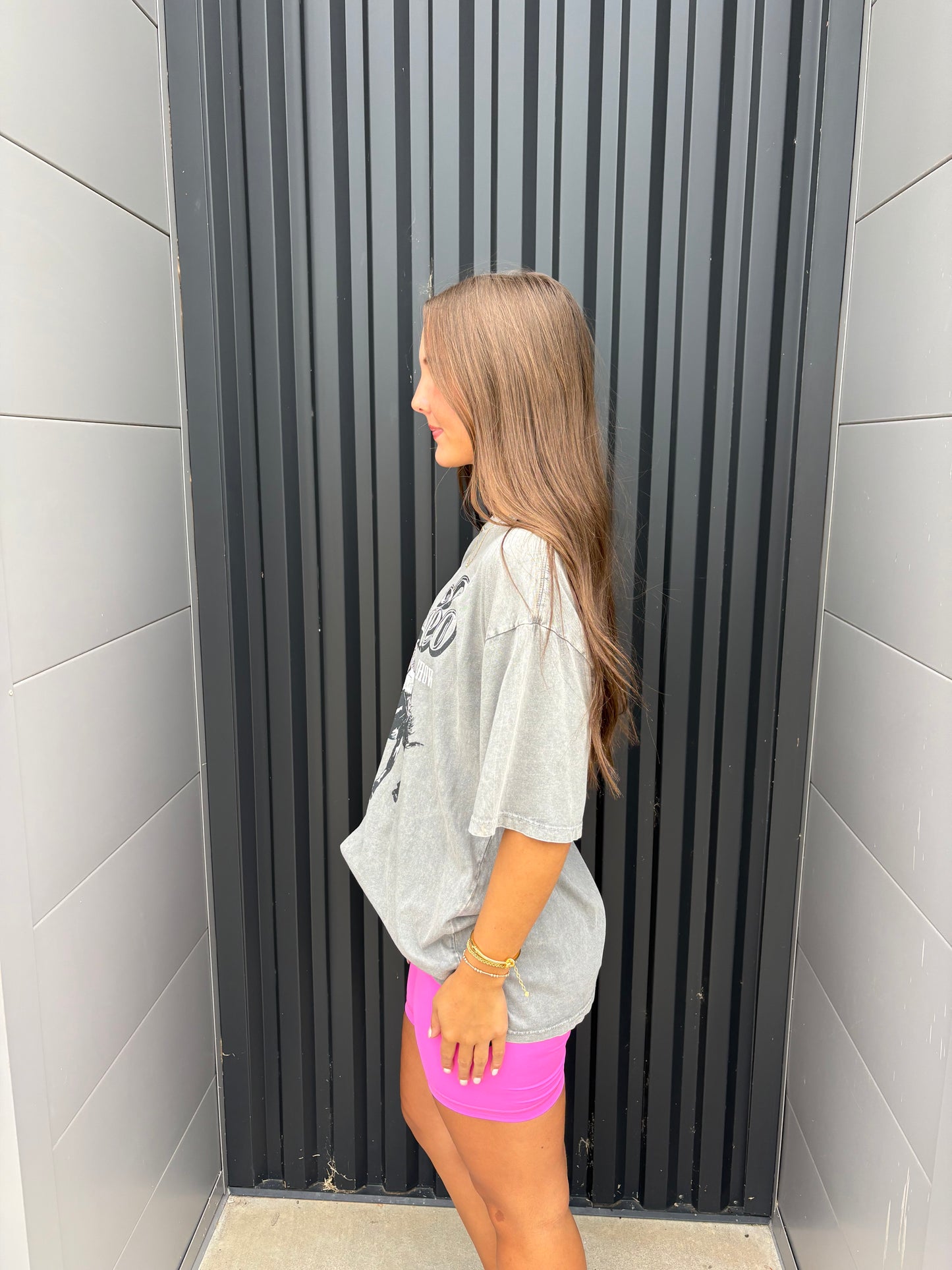 Bubble Gum Pink Biker Shorts