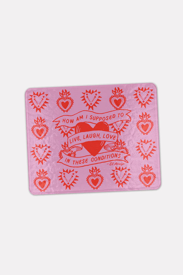 Live Laugh Love cutting board