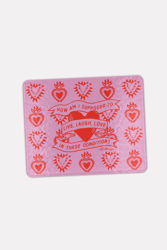 Live Laugh Love cutting board