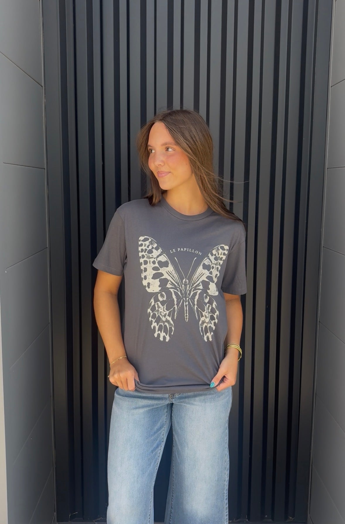 Freedom Butterfly Graphic Tee