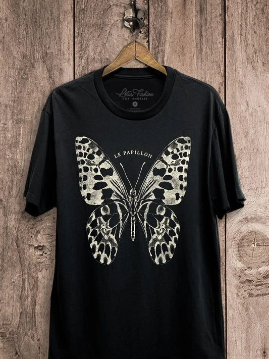 Freedom Butterfly Graphic Tee