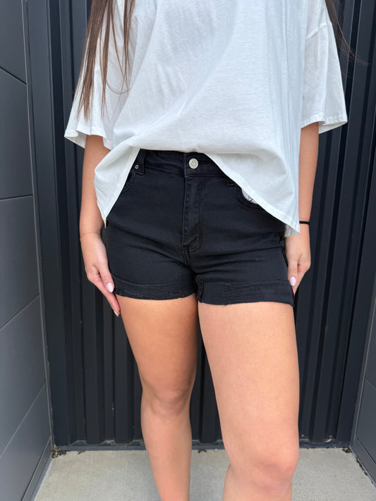Five Pocket Jean Shorts (Assorted Colors)