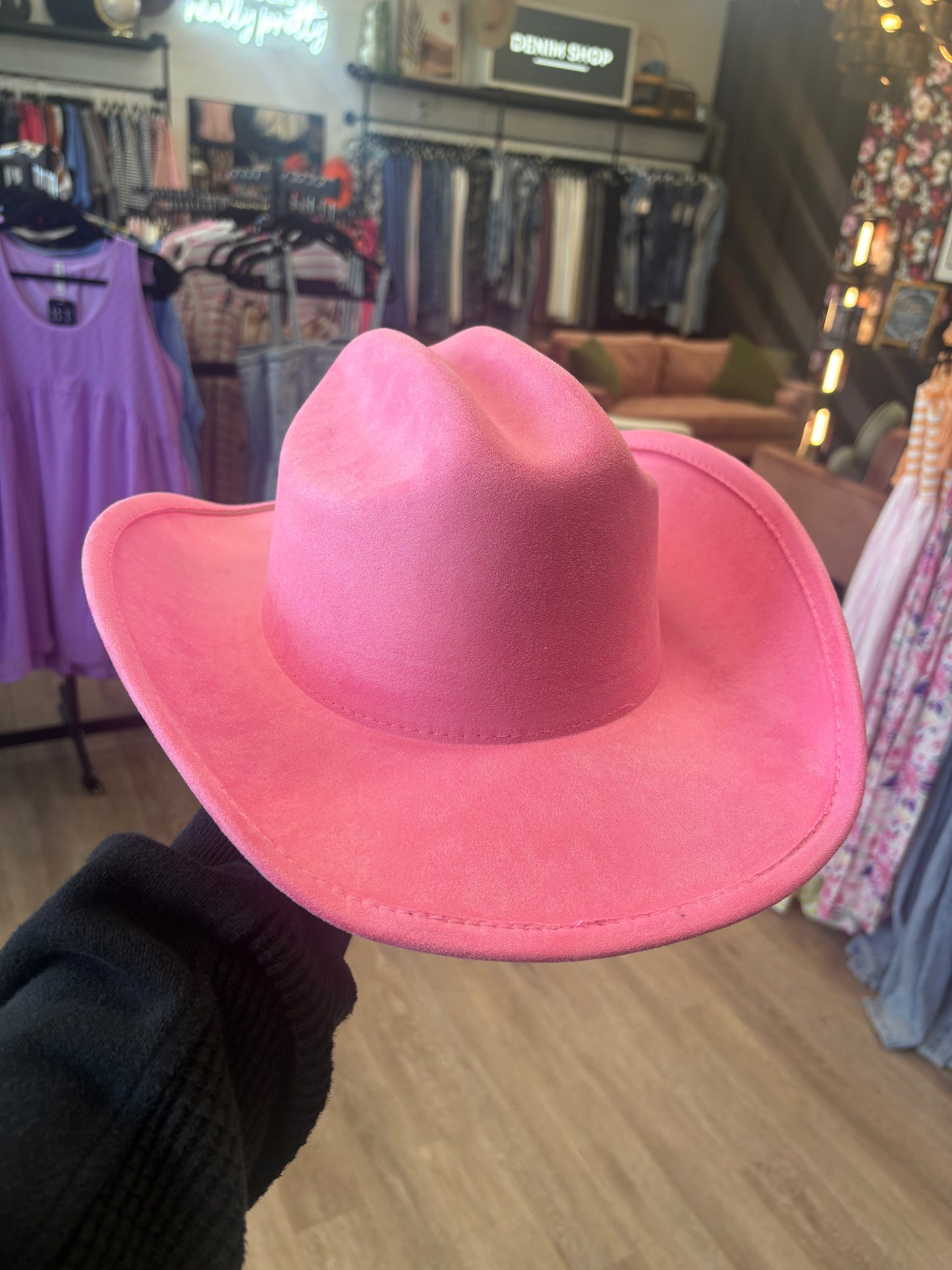 Pink Cowgirl Hat