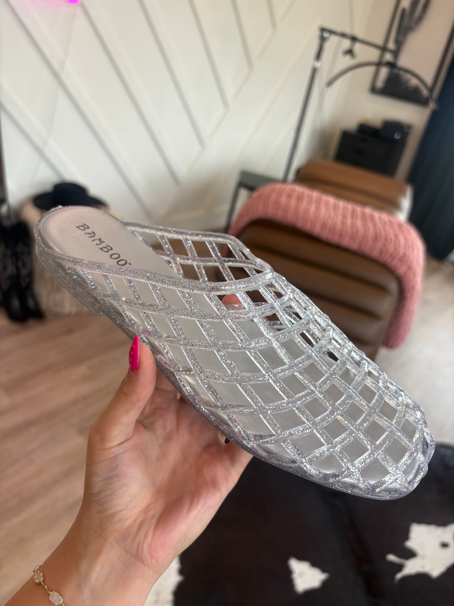 Clear Jelly Sandals